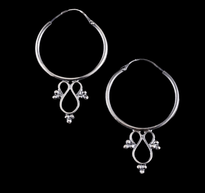 Sofic S. Earrings Halkice silver